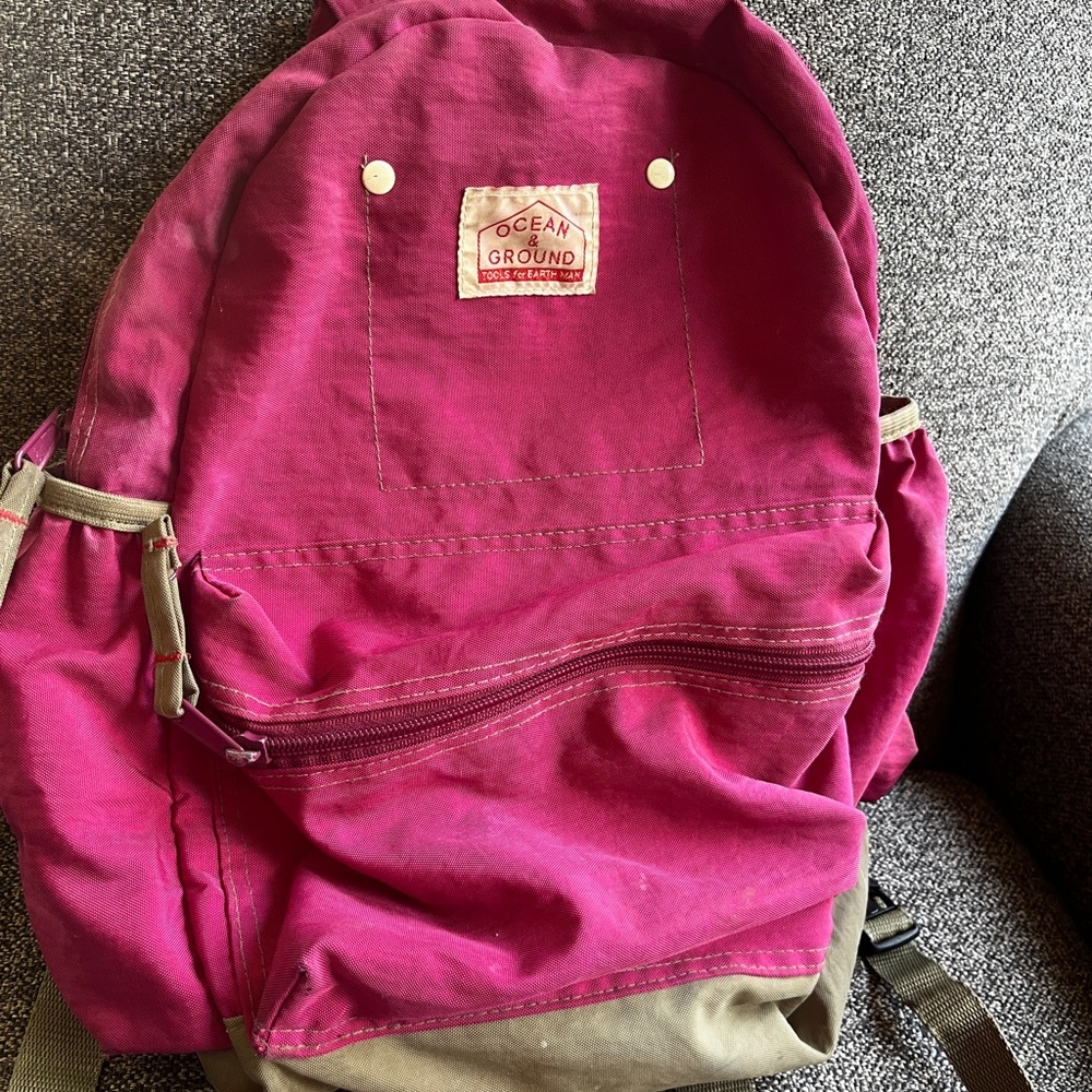 SmallableOcean & Ground Pink Backpack size Small